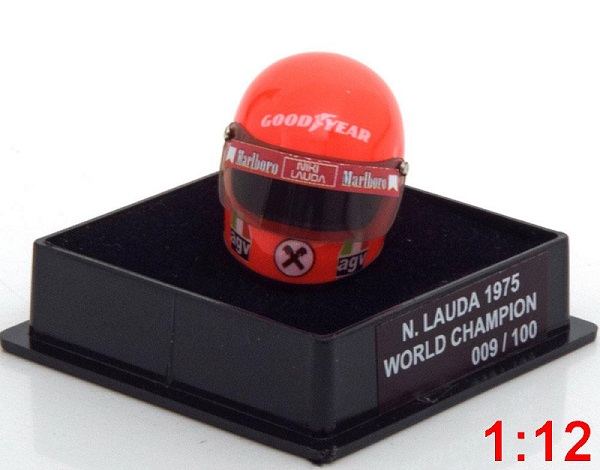 Ferrari Helm Weltmeister N.Lauda World Champions Collection (L.E.100pcs) M75389 Модель 1 12